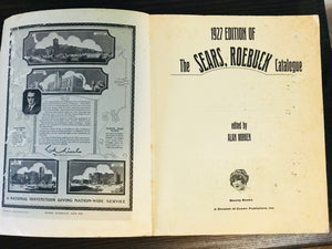 Sear’s & Roebuck 1927 Catalog