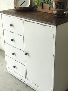 Perfect Farmhouse Coffee Bar Storage Cabinet