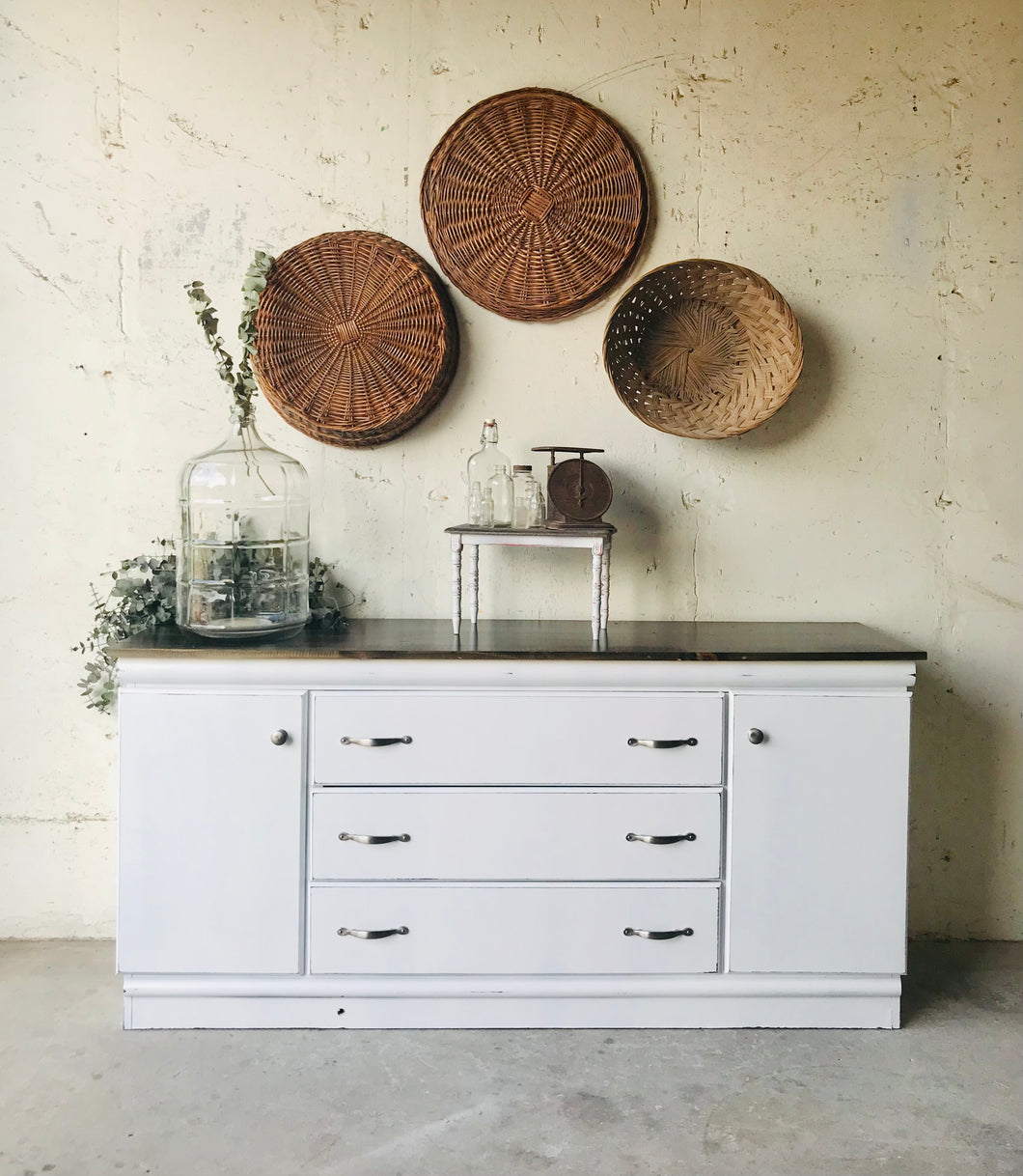 Pretty Farmhouse Buffet or TV Stand
