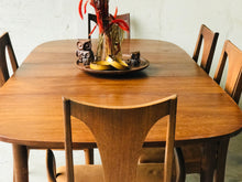 Load image into Gallery viewer, Stunning Broyhill Brasilia MCM Dining Table &amp; Chairs