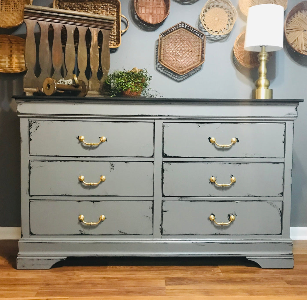 Modern Farmhouse Long Dresser, buffet, or TV Stand