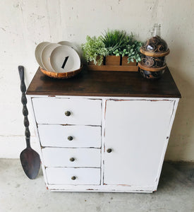 Perfect Farmhouse Coffee Bar Storage Cabinet