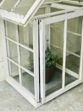 Load image into Gallery viewer, Salvaged Old Window Greenhouse w/Door