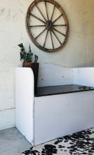 Load image into Gallery viewer, Large Vintage Farmhouse Storage Bench