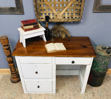 Load image into Gallery viewer, Cute Rustic Farmhouse Desk (no chair)