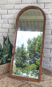 Salvaged MCM Furniture Mirror