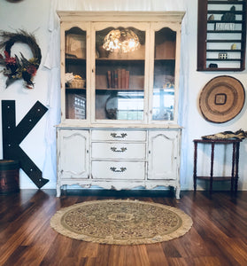 Gorgeous French Provincial China Cabinet