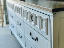 Load image into Gallery viewer, Beautiful Vintage Farmhouse Dresser, Buffet, or TV Stand