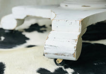 Load image into Gallery viewer, Old Farmhouse Rolling Coffee Table