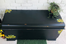 Load image into Gallery viewer, Black &amp; Lemon Lane Cedar Chest