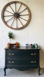 Moody Vintage French Provincial Chest