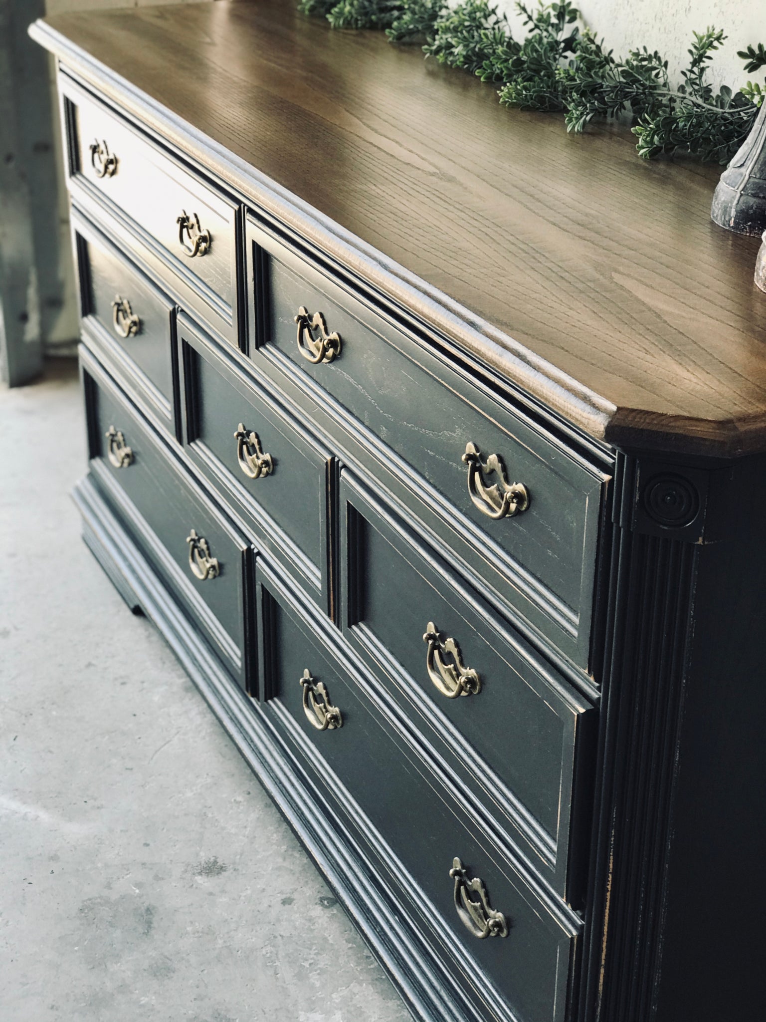 Moody Black Farmhouse Buffet, Dresser, or TV Stand Farmhouse Friar Moody Black Farmhouse Buffet, Dresser, or TV Stand Farmhouse Friar