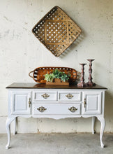 Load image into Gallery viewer, Stunning Farmhouse Entryway Table or Coffee Bar