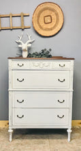 Load image into Gallery viewer, Classy Tall Vintage Chest of Drawers