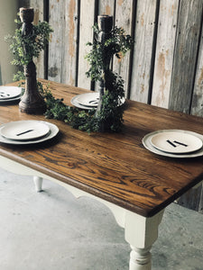 Beautiful Farmhouse Dining Table