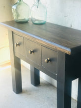 Load image into Gallery viewer, Chunky Rustic Entryway Table