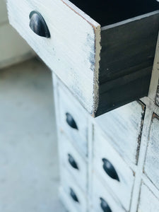 Awesome Chippy & Distressed Apothecary Cabinet