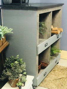 Farmhouse Rolling Nesting Box Cubby