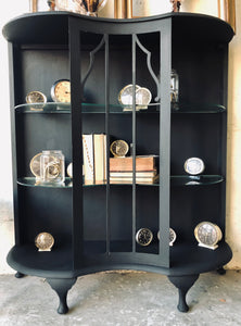 Moody Antique Open Display Cabinet