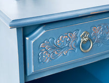 Load image into Gallery viewer, Darling Vintage Navy Nightstand Set
