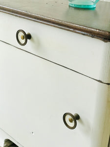 Adorable Art Deco Single Nightstand Cabinet