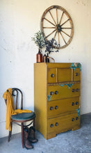 Load image into Gallery viewer, Western Glam Vintage Waterfall Chest of Drawers