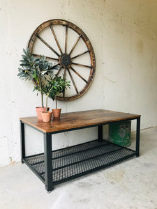 Cool Modern Industrial Coffee Table