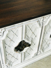 Load image into Gallery viewer, Stunning Large Vintage Farmhouse Buffet, TV Stand, or Dresser