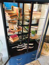 Load image into Gallery viewer, Stunning Modern Navy Display Cabinet