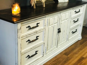 Stunning Large Farmhouse Buffet or TV Stand