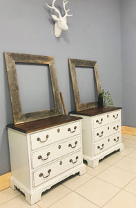 Beautiful Farmhouse Nightstands or End Tables Set (2)