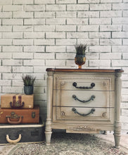 Load image into Gallery viewer, Ornate Vintage French Style Nightstand