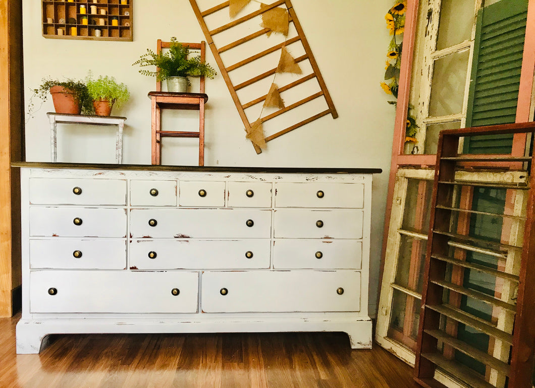 Farmhouse Long Dresser or Buffet