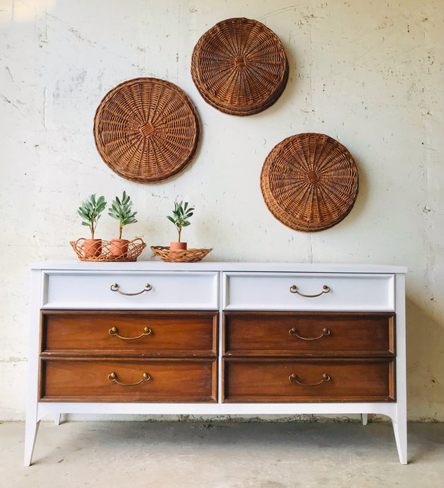 Stunning Vintage MCM Long Dresser