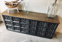 Load image into Gallery viewer, Moody Vintage Ornate Buffet, Dresser or TV Stand