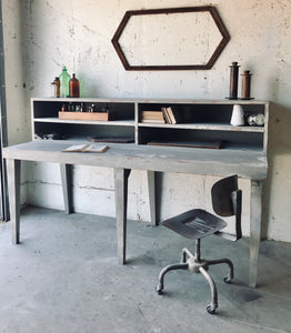 Extra Large Industrial Farmhouse Work Table