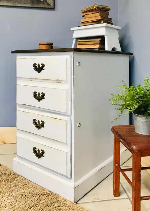 Farmhouse Style Vintage File Cabinet