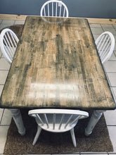 Load image into Gallery viewer, Perfect Coastal/Farmhouse Table &amp; Chairs