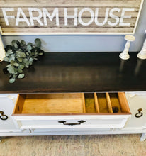 Load image into Gallery viewer, Pretty Vintage Farmhouse Buffet