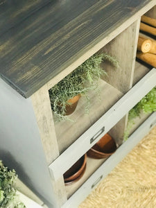 Farmhouse Rolling Nesting Box Cubby