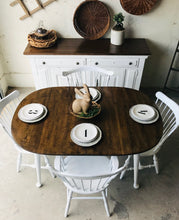 Load image into Gallery viewer, Perfect Vintage Farmhouse Table &amp; Chairs