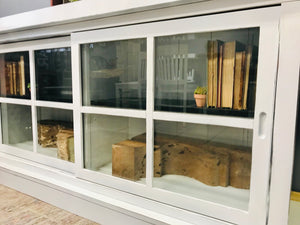 Classy Sliding Door Console Cabinet