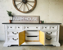 Load image into Gallery viewer, Stunning Large Vintage Farmhouse Buffet