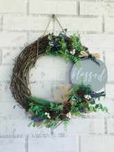 Load image into Gallery viewer, Farmhouse Handmade Fall Wreath