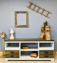 Load image into Gallery viewer, Beautiful Rustic Modern Farmhouse TV Stand