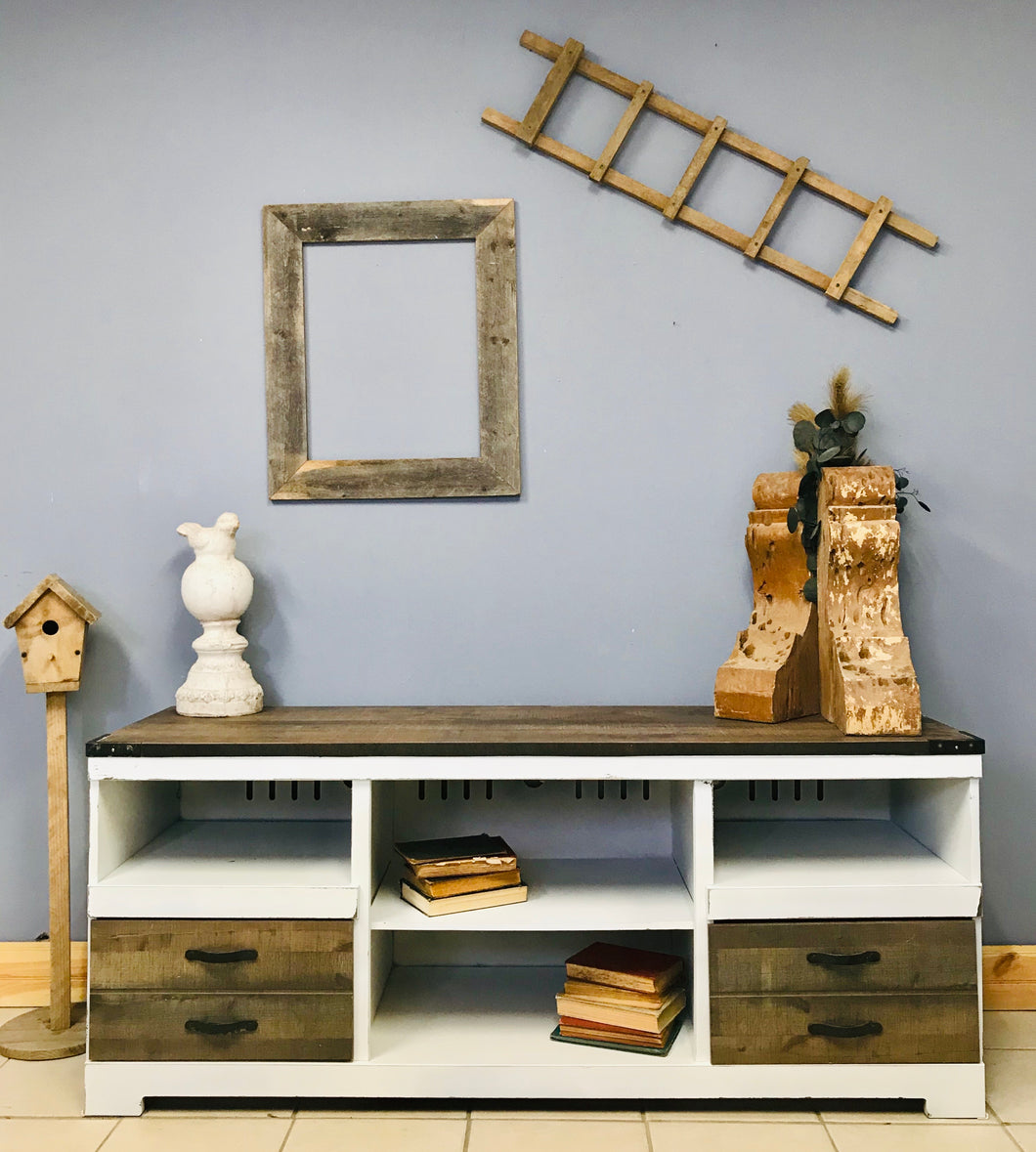 Beautiful Rustic Modern Farmhouse TV Stand