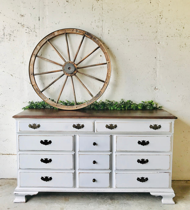 Perfect Rustic Farmhouse Buffet or TV Stand