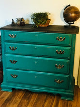 Load image into Gallery viewer, Gorgeous Green Chest of Drawers