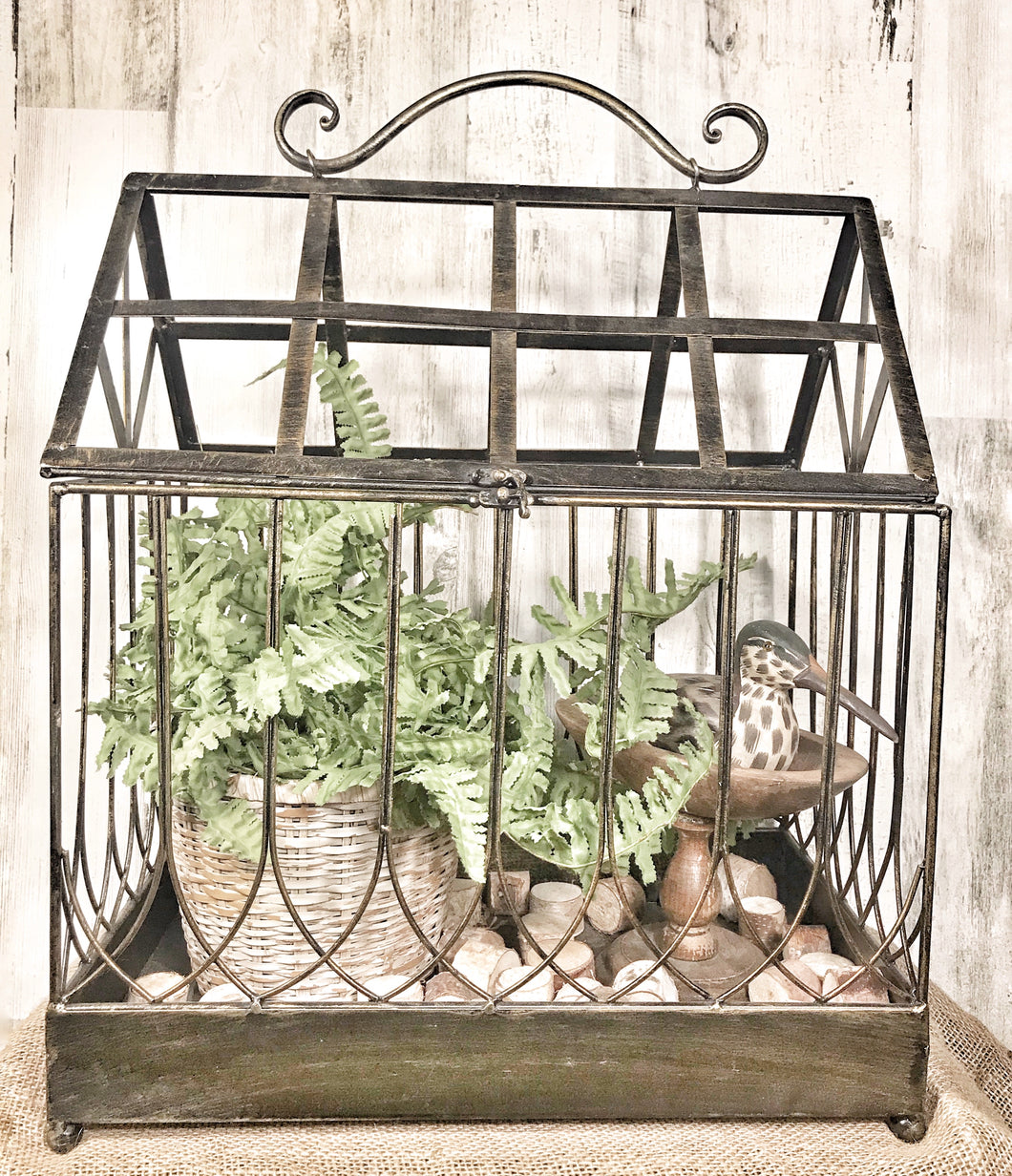 Large Decorative Cage & Decor