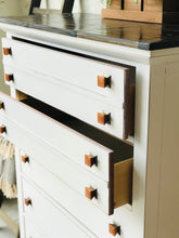 Load image into Gallery viewer, Pretty Modern Farmhouse Chest of Drawers